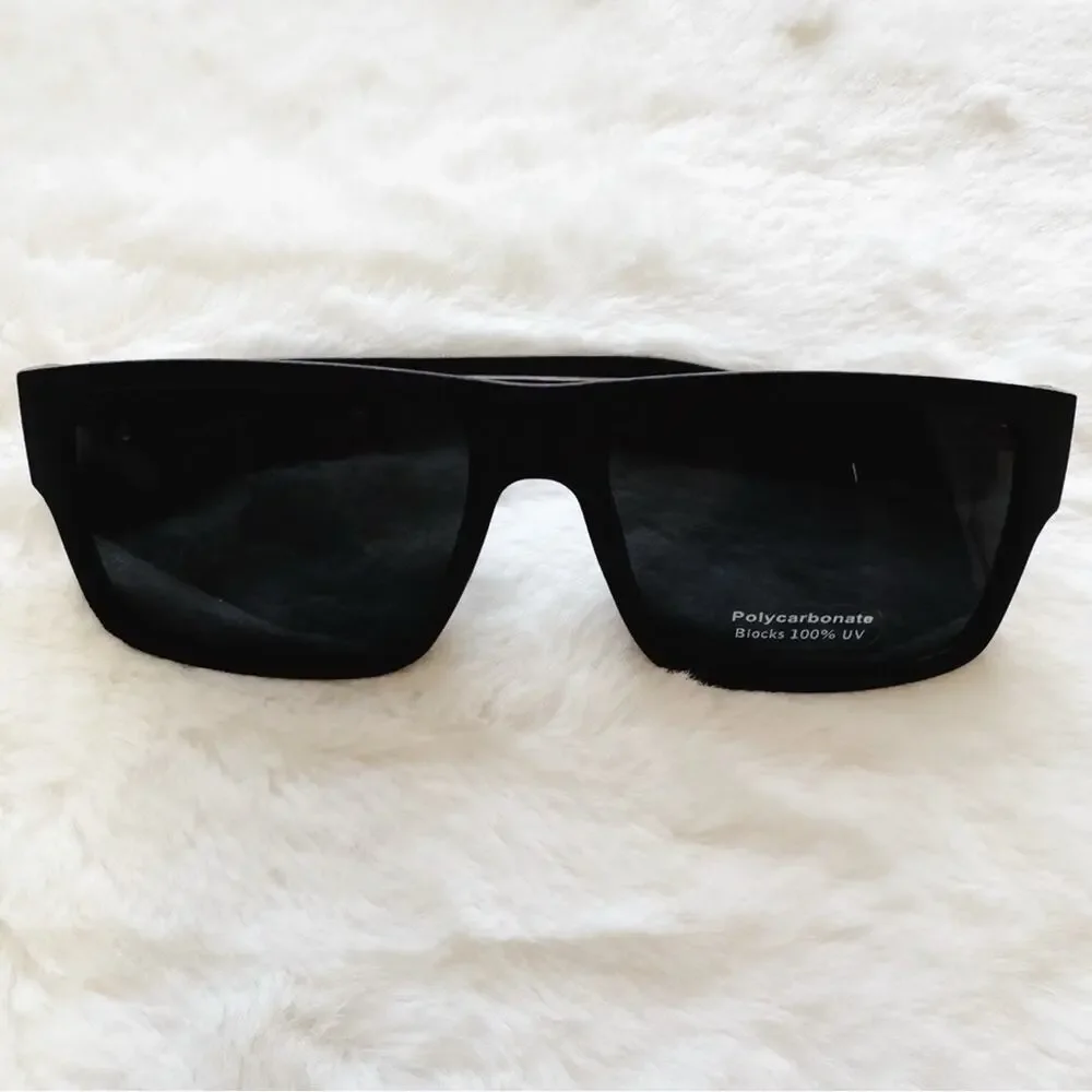 Jensen Black & Black Wood Sunglasses